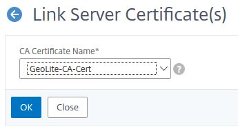Linking Certificates to intermediate CA certificates in Citrix ADC / NetScaler
