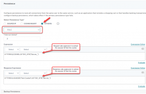 Citrix ADC / NetScaler: Rule based persistence